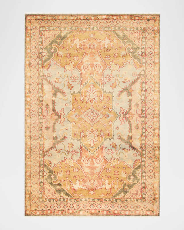 Reynolds Hand Knotted Rug, 4' x 6'